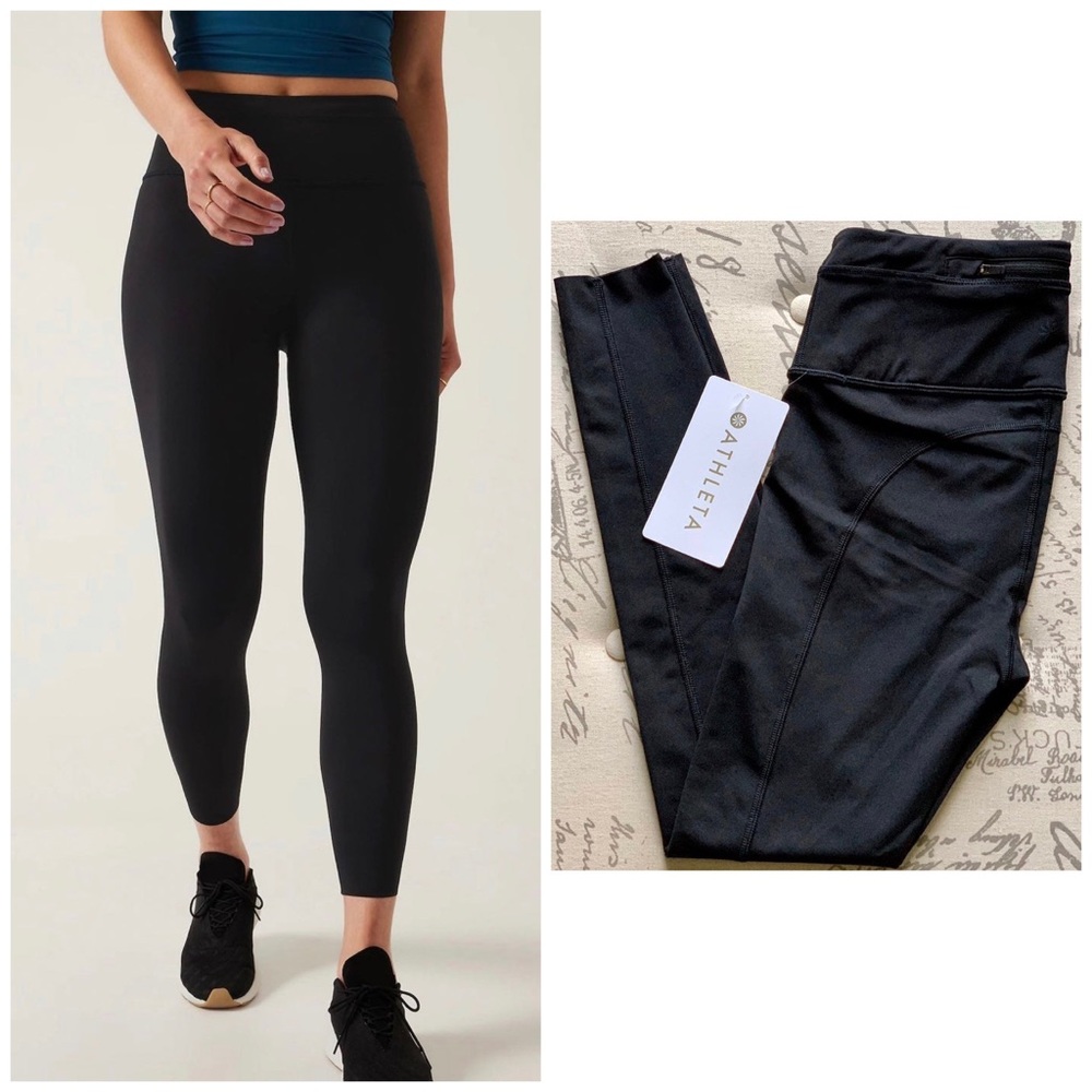 ✨Flash Sale✨ NWT Athleta Accelerate 7/8 Tight | Size XS in Black